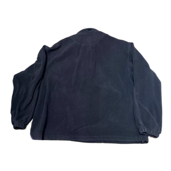 North Bay Mens Fleece Sweatshirt SZXL  Bud Light Navy Pullover Quarter Zip - Picture 2 of 5
